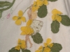 greater celandine on custom wedding dress by Tara Lynn Bridal 