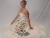 Custom natural weding dresses by Tara Lynn Bridal 