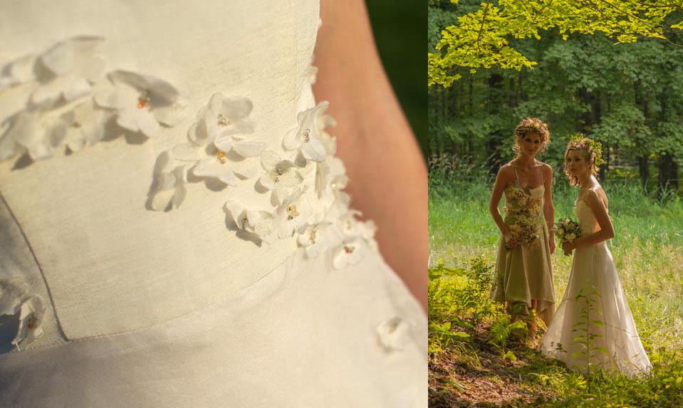 hemp bridal gowns