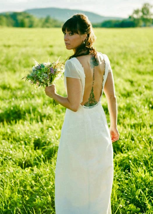 Backless Wedding Dress by Tara Lynn Bridal