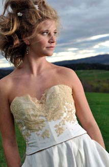 pixie wedding dress