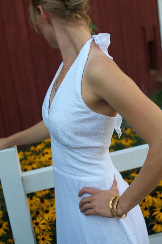 Cotton Wedding Dress