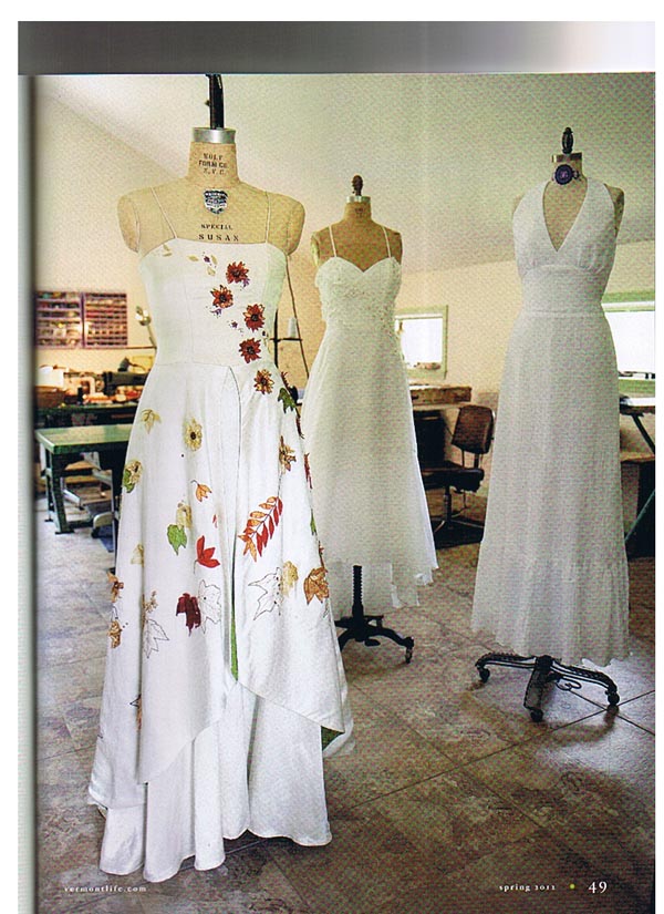 hemp bridal gowns