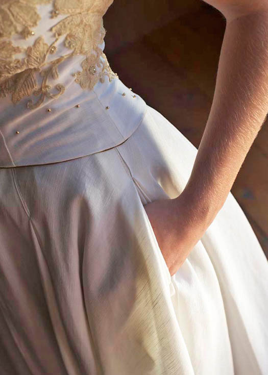 vintage lace wedding dress