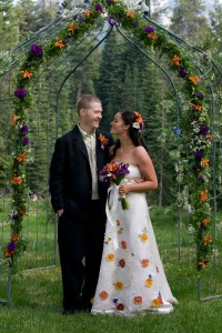 Hemp Silk wedding dress custom wedding dresses non traditional alternative wedding dress