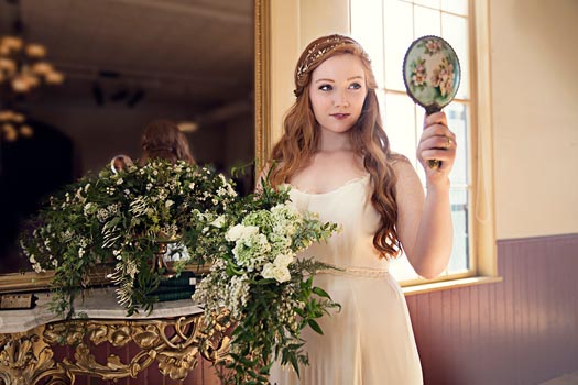 goddess wedding dress