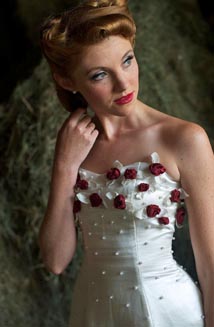 vintage wedding dress