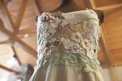 Hemp Fest Wedding Dress by Tara Lynn